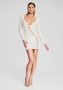 Peyton Dress(White,XXS)