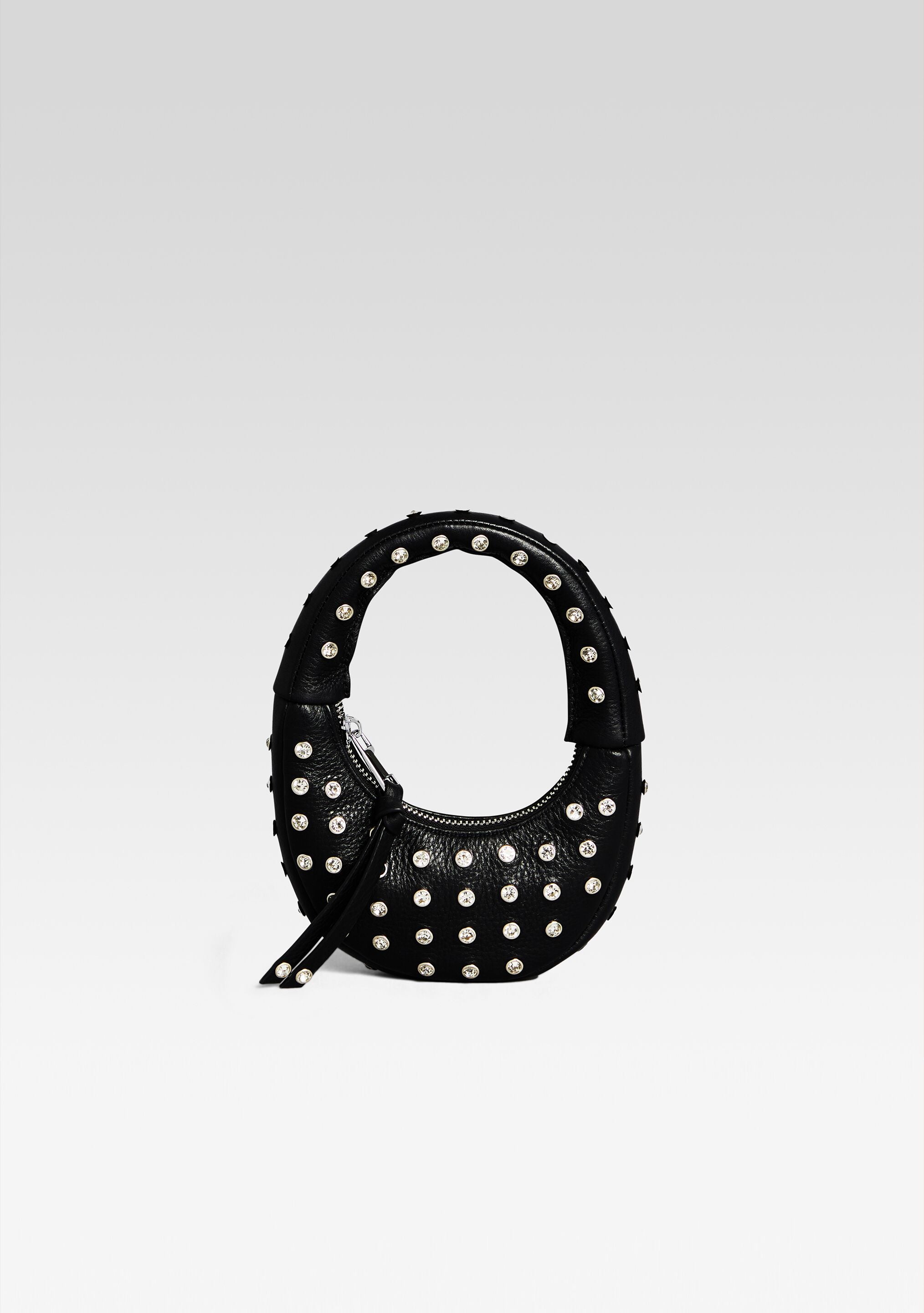 Elodie Small Bag - Black/Silver