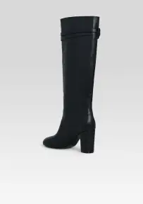 Anastacia Knee High Boot(Black,36)