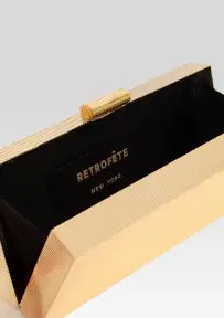Milo Clutch - Gold Metal