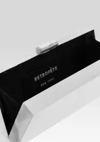 Milo Clutch - Silver Metal