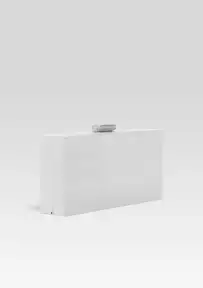 Milo Clutch - Silver Metal