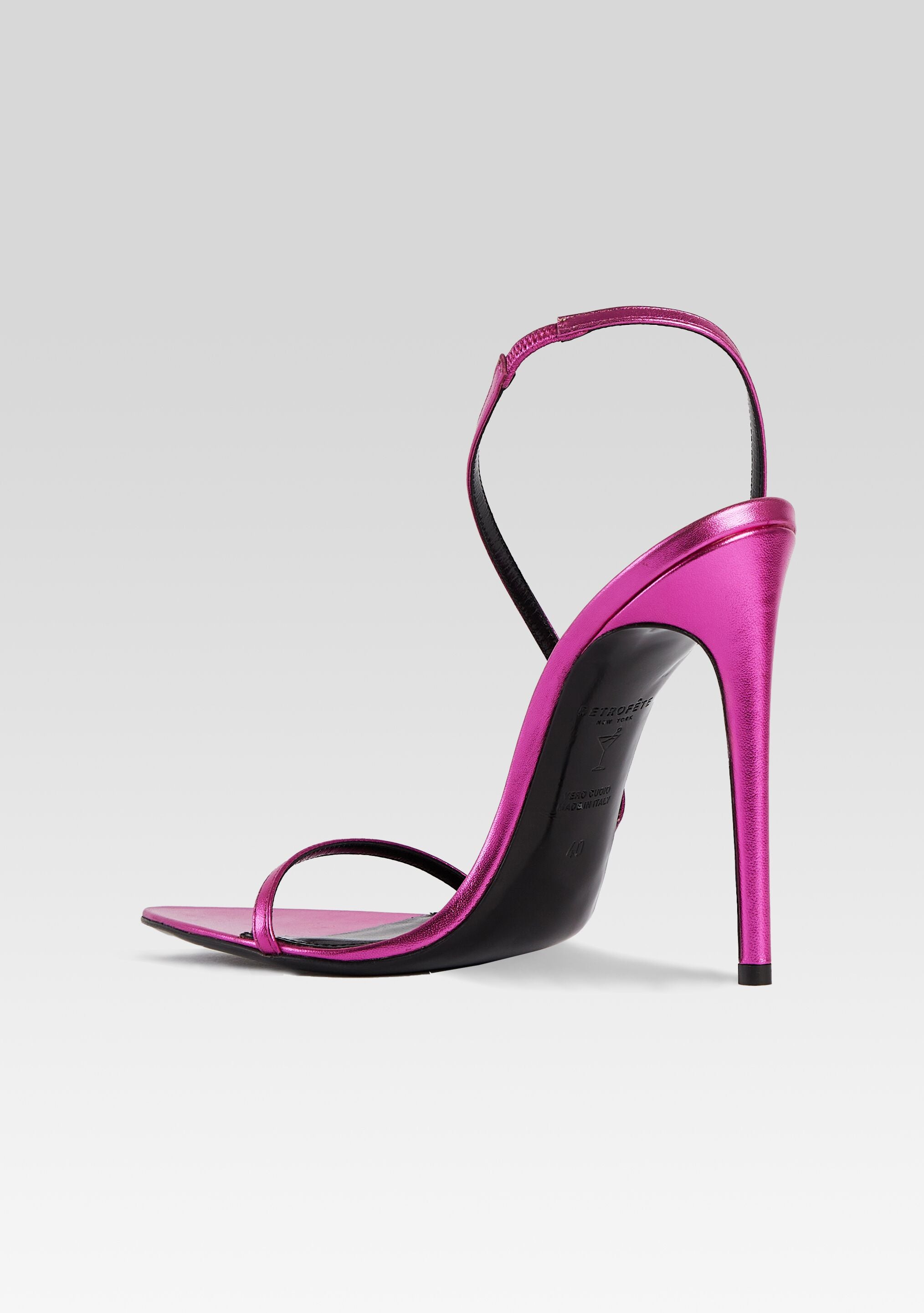 Naomi Sandal(Metallic Pink,36)