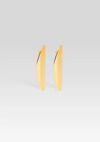 Oval Earring - Gold