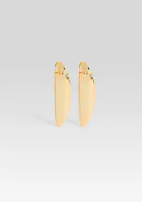 Oval Earring - Gold