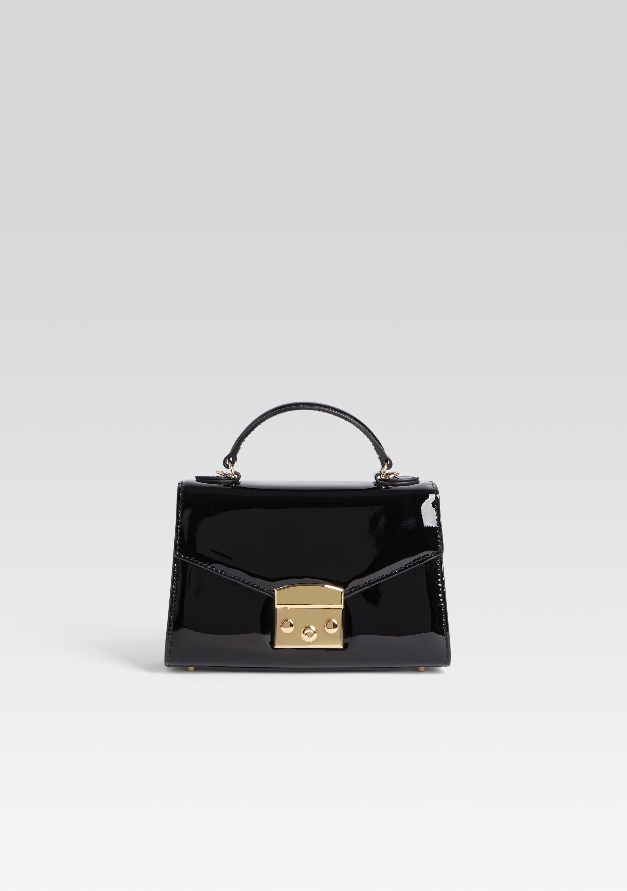 Renee Bag - Patent Black