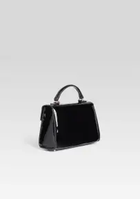 Renee Bag - Patent Black