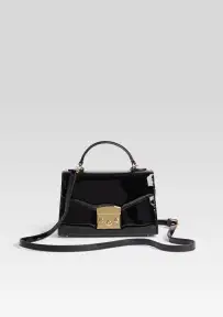 Renee Bag - Patent Black