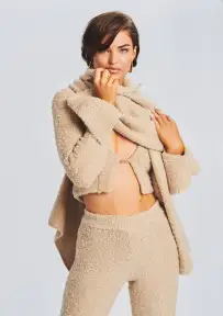 Boucle Scarf - Beige