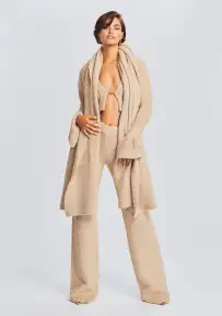 Boucle Scarf - Beige