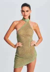 Quartz Dress(Green,XXS)