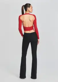 Demi Coated Denim Jean(Waxed Black,23)