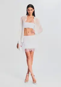 Nikos Top(White Pearl,XXS)