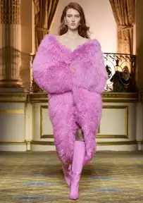 Regis Fur Coat(Light Rose,XXS)