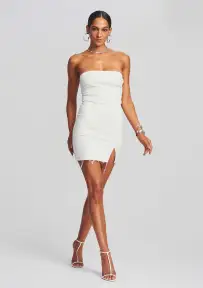 Leighton Dress(White,XXS)