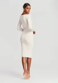 Irene Dress(Beige,XXS)