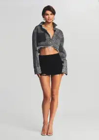 Ivy Jacket(Smoke Black,XXS)