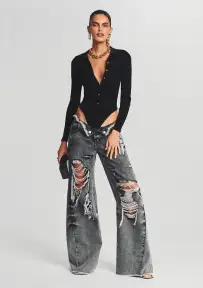 Ollie Wide Leg Jean(Phoenix,22)