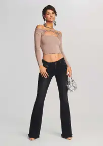 Barrymore Terry Pant(Faded Black Terry,22)
