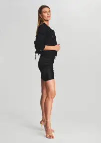 Seline Jacket(True Black,XXS)