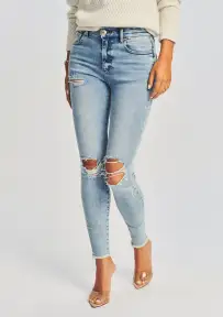 Maya Mid-Rise Jean(Coastline,23)
