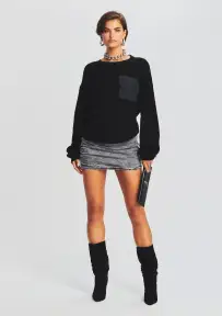 Elijah Skirt(Acid Grey,XXS)