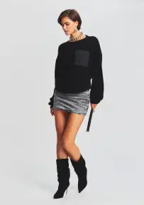 Elijah Skirt(Acid Grey,XXS)