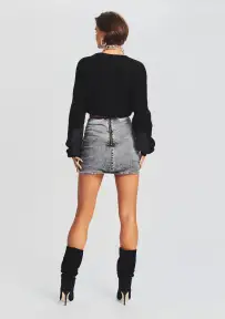 Elijah Skirt(Acid Grey,XXS)