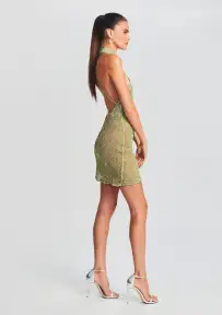 Quartz Dress(Green,XXS)