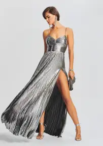 Cherith Dress(Gunmetal,XXS)