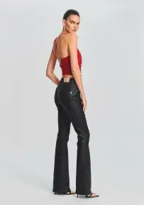 Laurel Coated Denim Pant(Coated Black,23)
