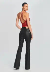 Laurel Coated Denim Pant(Coated Black,23)