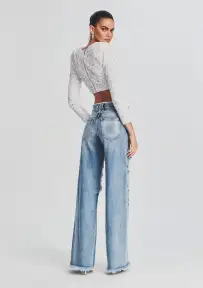 Mountain Wide Leg Jean(Sorrento,23)