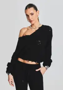 Syd Sweater(Black,XXS)