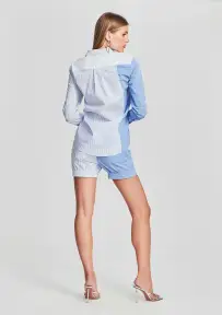 Teagan Shirt(Stripe Combo,XXS)