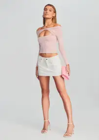 Artemis Top(Pastel Pink,XXS)