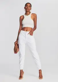 Myla Pant(Optic White,24)