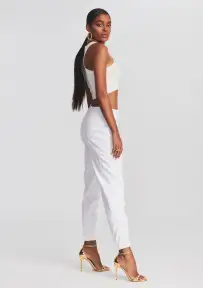 Myla Pant(Optic White,24)