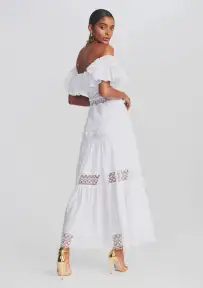 Florence Long Dress(White,XS)