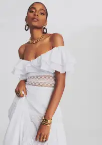 Florence Long Dress(White,XS)