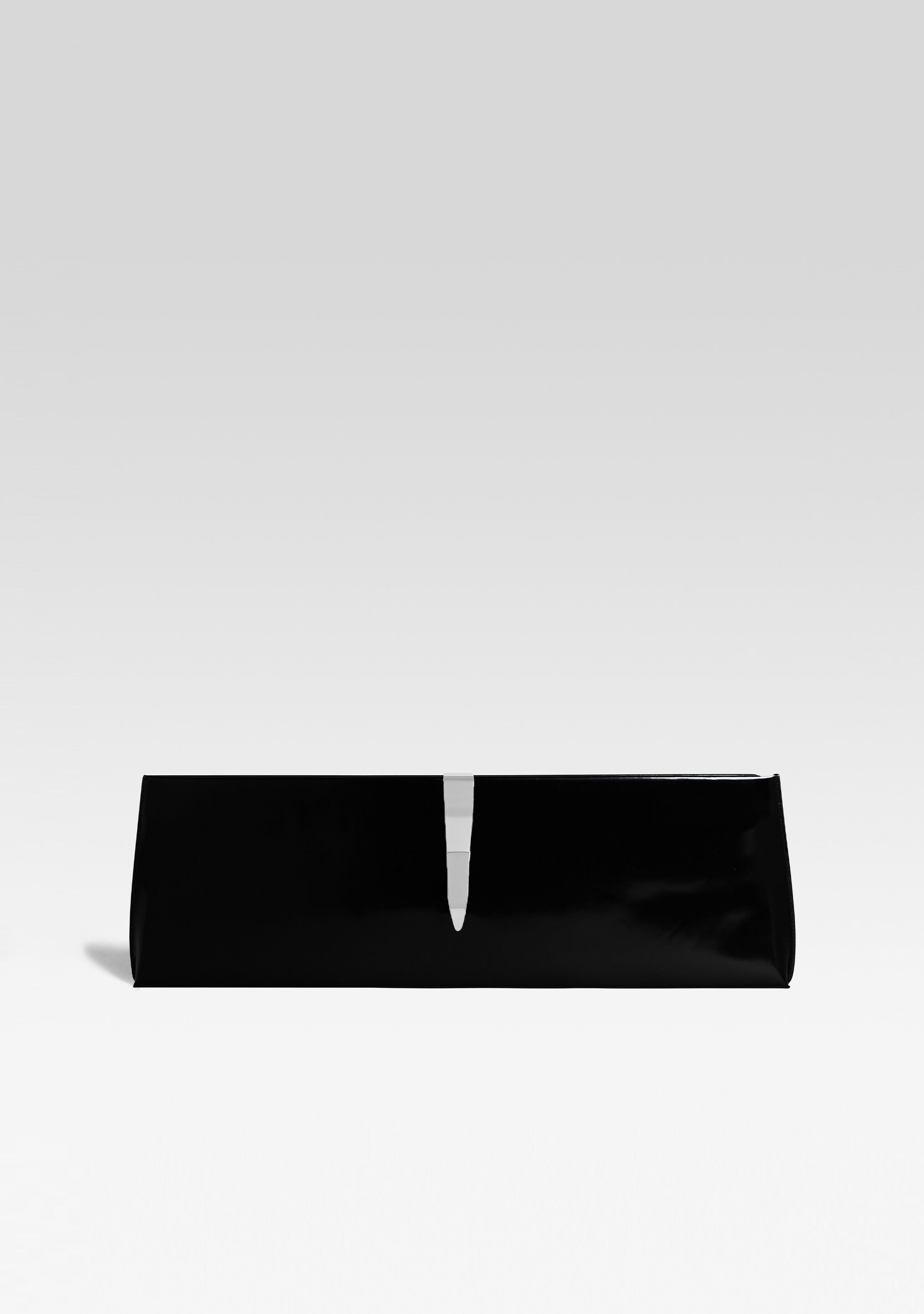 Ruth Large Shoulder Bag - Black/Silver