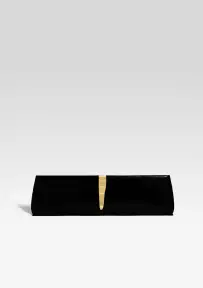 Ruth Mini Shoulder Bag - Black/Gold