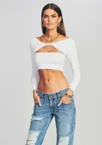 Ellis Top(White,XXS)