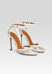 Analu Heel(White,36)