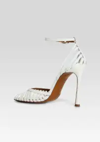 Analu Heel(White,36)