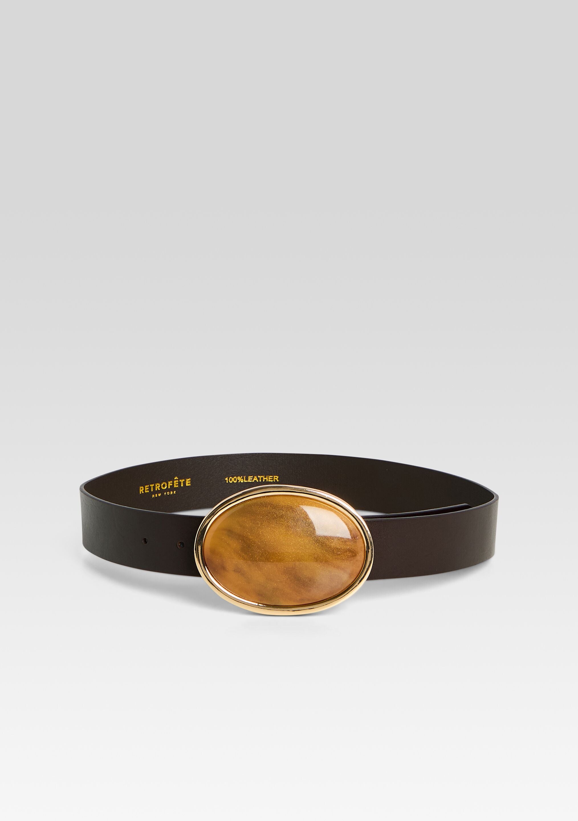 Dagmar High Waist Leather Belt