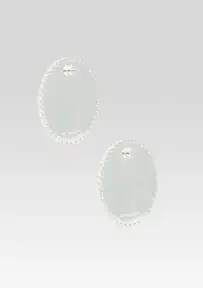 Fillipa Embellished Earrings - Turquoise