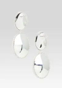 Hilma Gemstone Drop Earrings - Gold