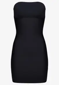 Two-Faced Tech Control Strapless Slip(Black,XXS)