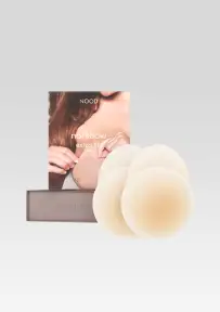 No-Show Extra Lift Nipple Covers - Buff